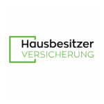 Logo der Hausbesitzer Versicherung auf weißem Grund