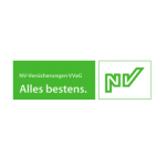 Logo der NV-Versicherungen VVaG auf weißem Grund