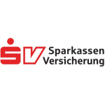 Logo der Sparkassen Versicherung auf weißem Grund
