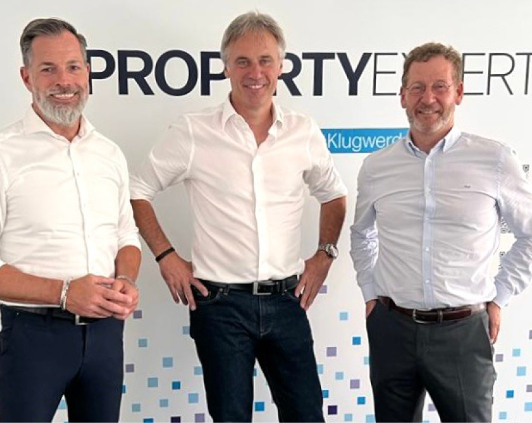Achim Berg, Präsident des Branchenverbands Bitkom, zu Besuch bei PX
