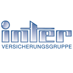 Logo der inter Versicherungsgruppe auf weißem Grund